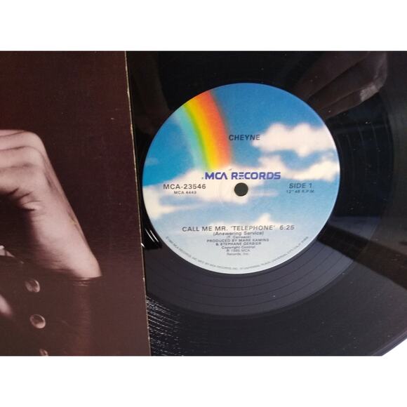 CHEYNE – CALL ME MR' TELEPHONE 12" Single 1985 MCA Dance Pop 45 RPM - Picture 3 of 4